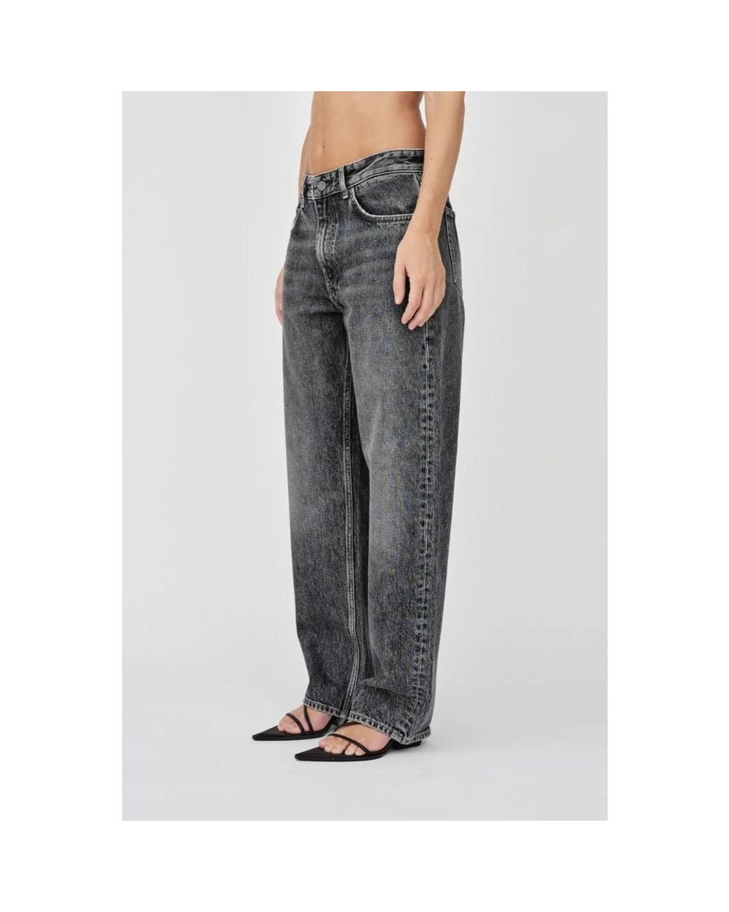 Won Hundred Gray Loose-Fit Jeans