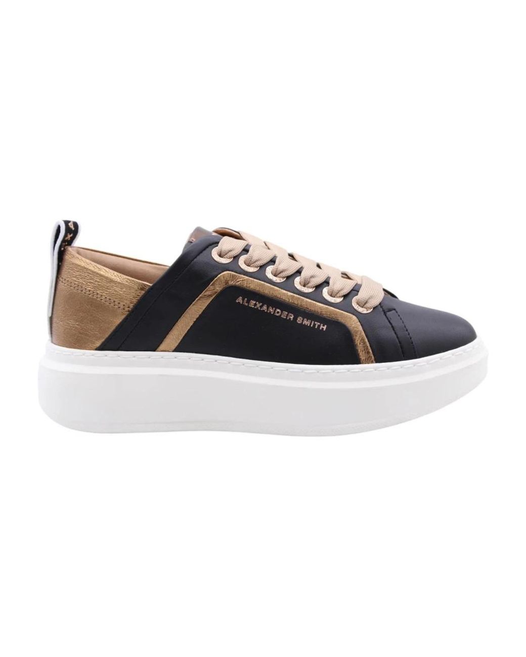Alexander Smith Black Evisa Stylischer Sneaker