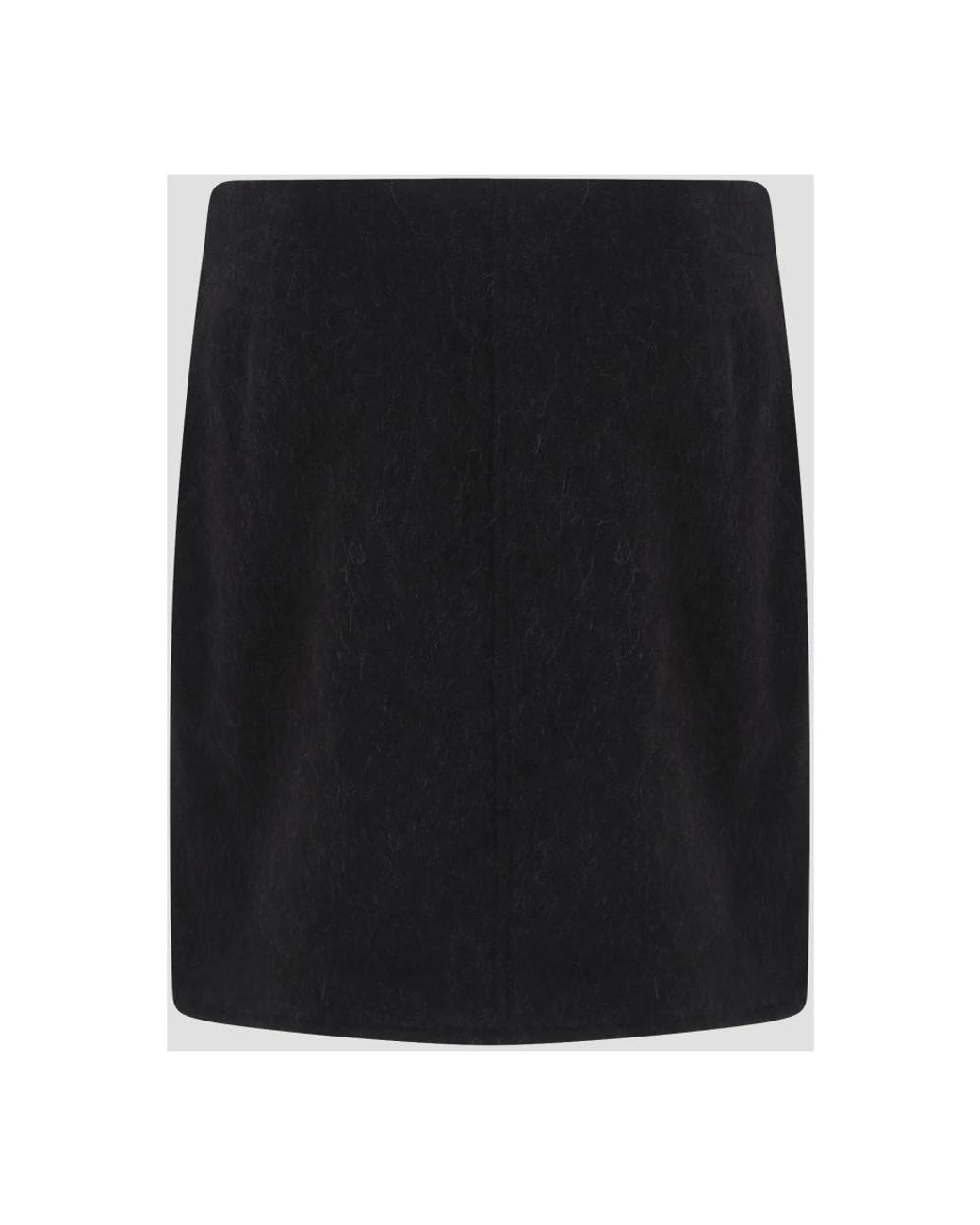 Lemaire Black Short Skirts