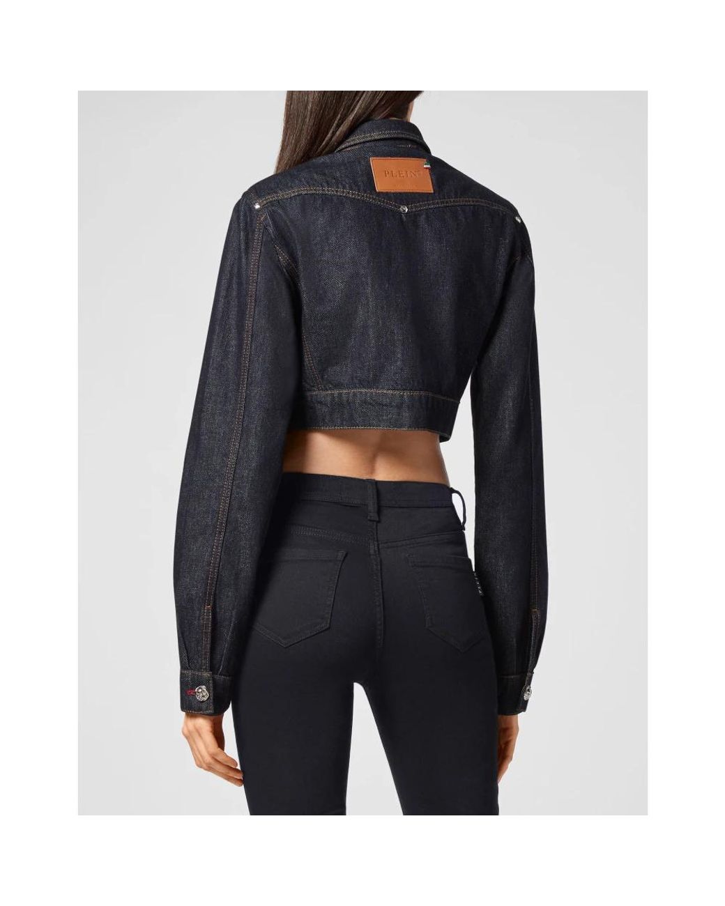 Denim Jackets Philipp Plein de color Black