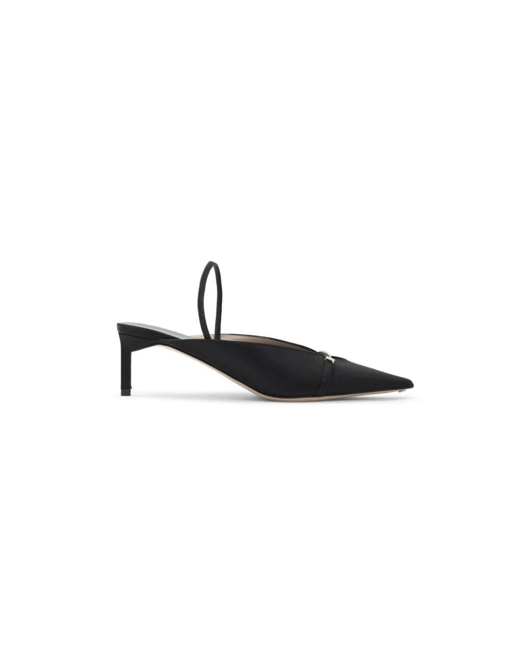 Tom Ford Black Heeled Mules