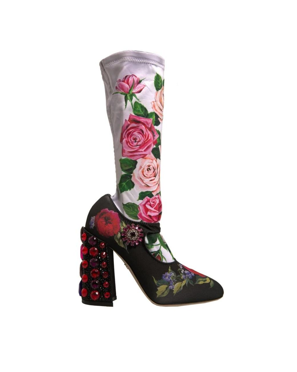 Dolce & Gabbana Red Heeled Boots