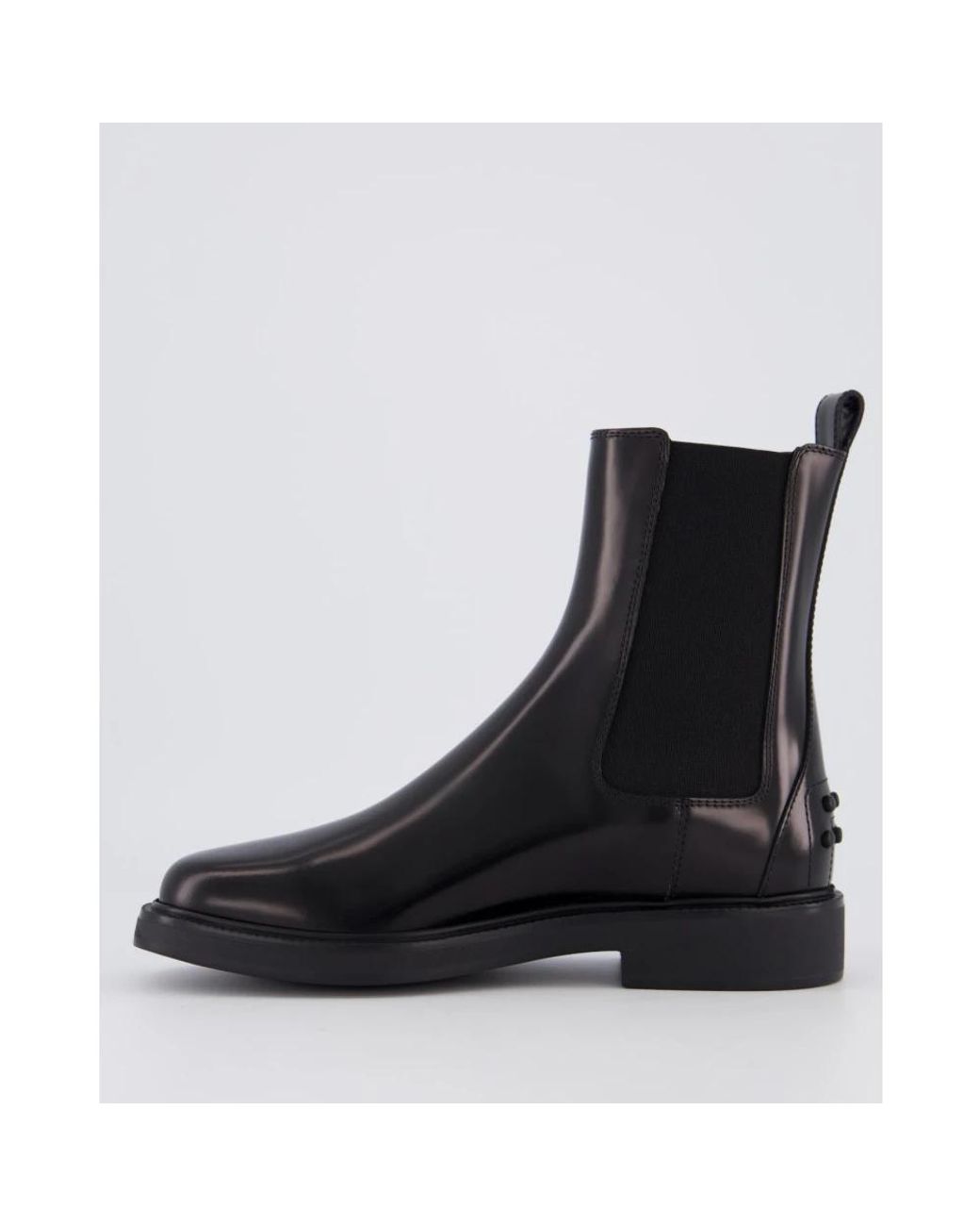 Tod's Black Chelsea Boots