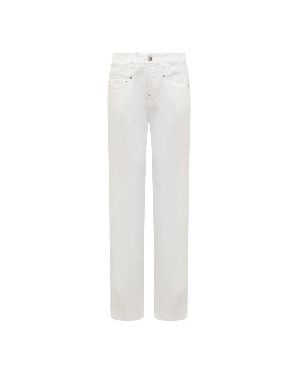 Seafarer White Straight Jeans