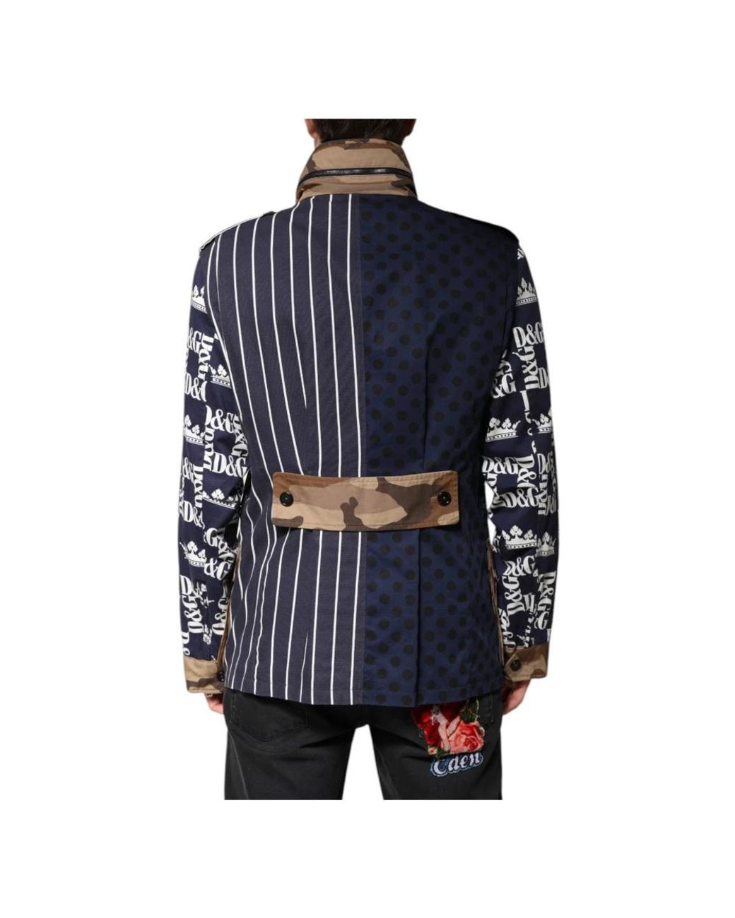 Light Jackets Dolce & Gabbana de hombre de color Blue