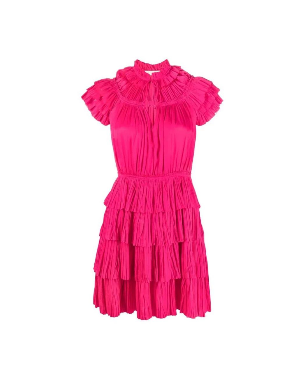 Ulla Johnson Pink Short Dresses