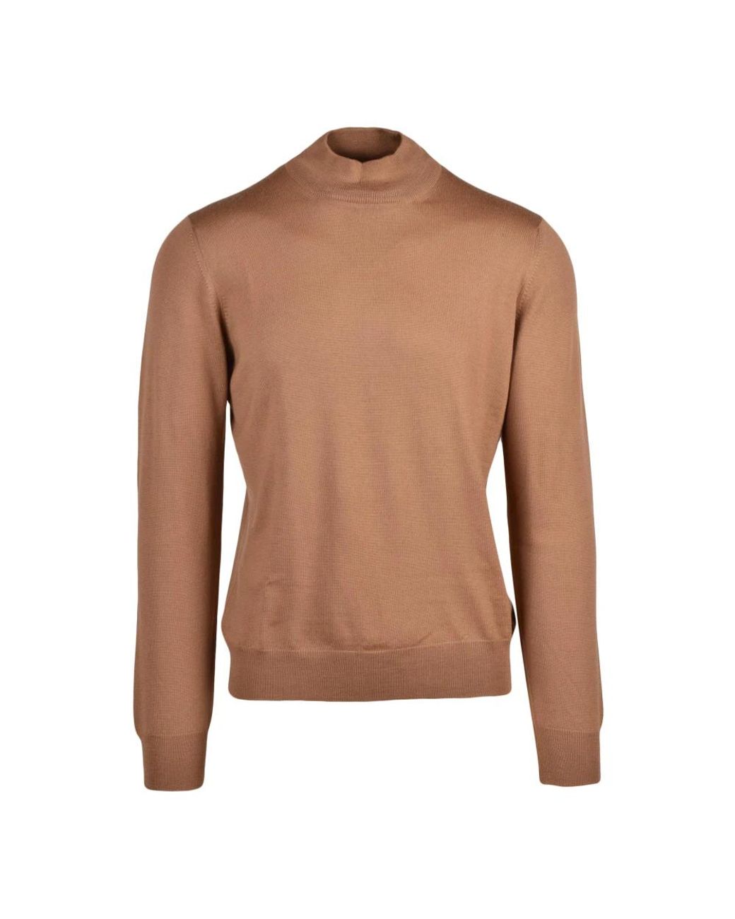 Gran Sasso Brown Turtlenecks for men