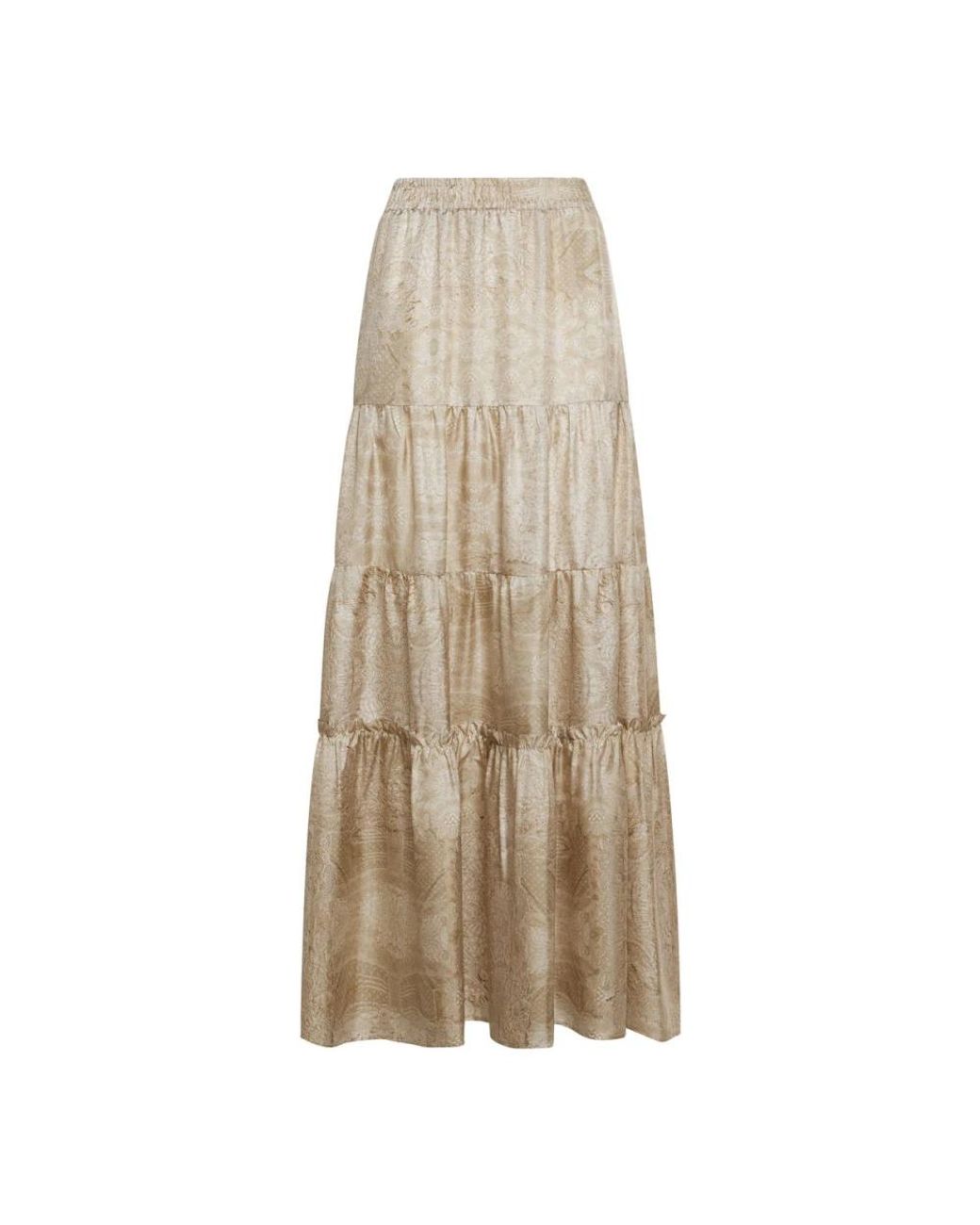 Pierre Louis Mascia Natural Maxi Skirts