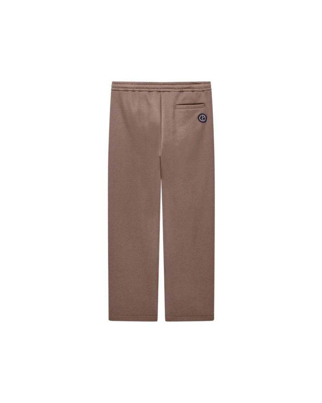 Giorgio Armani Brown Straight Trousers for men