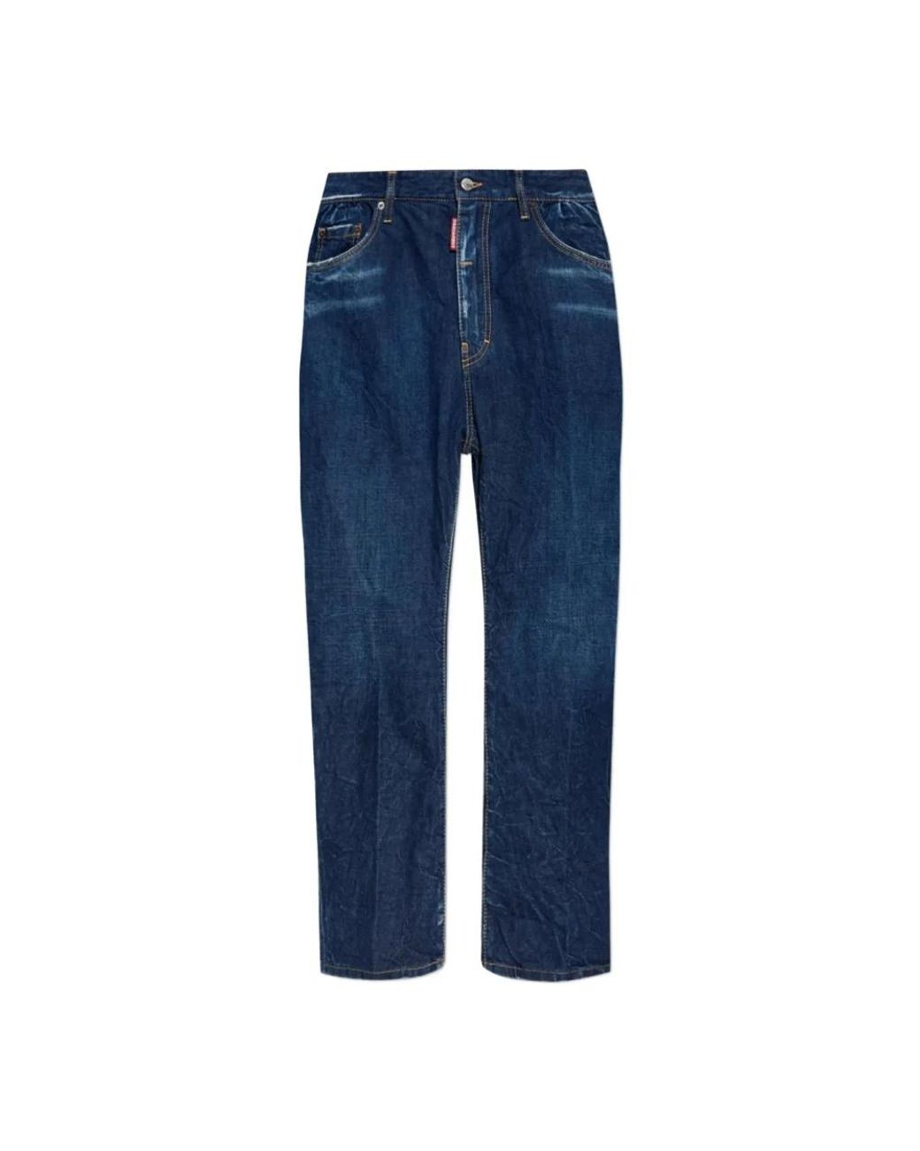 DSquared² Blue Straight Jeans for men