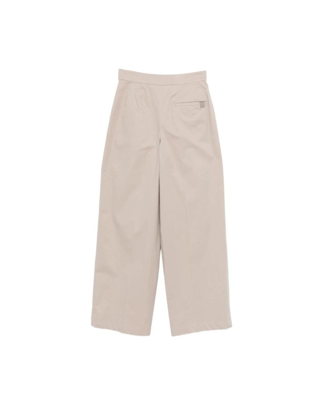 Emporio Armani Natural Wide Trousers