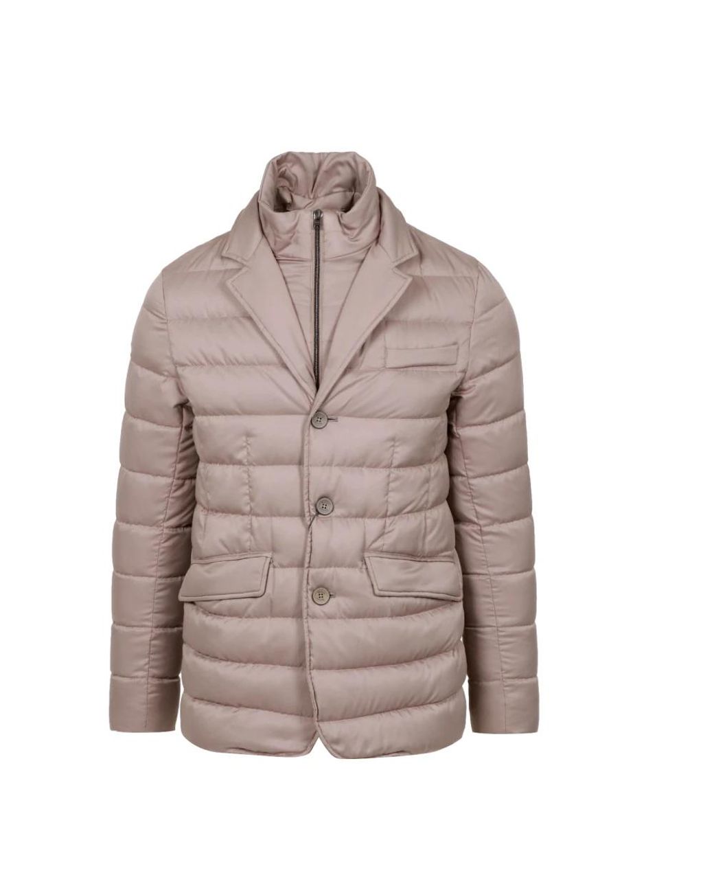 Down Jackets Herno pour homme en coloris Brown