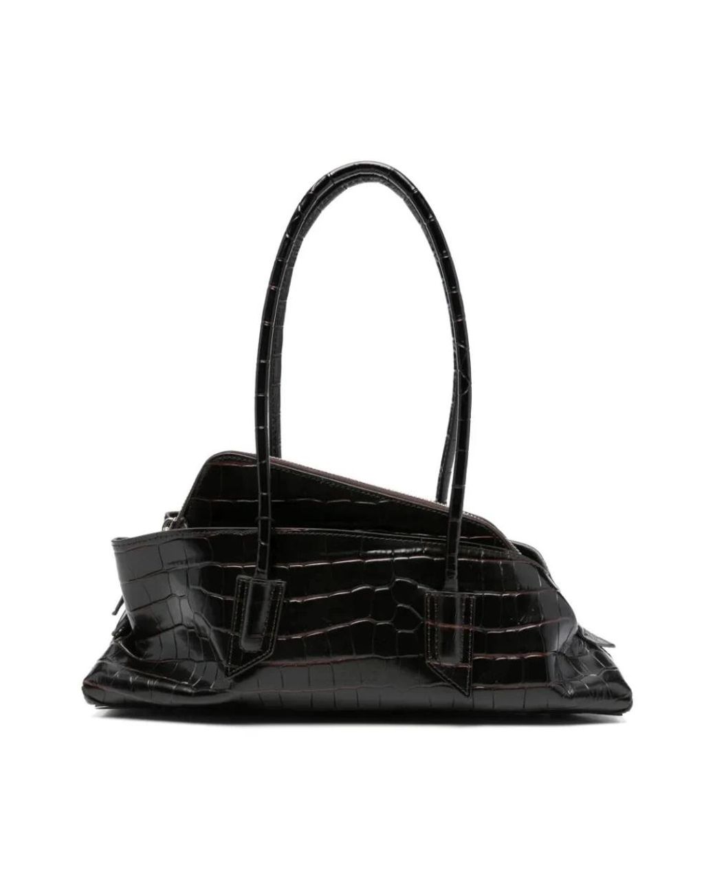 The Attico Black Shoulder Bags