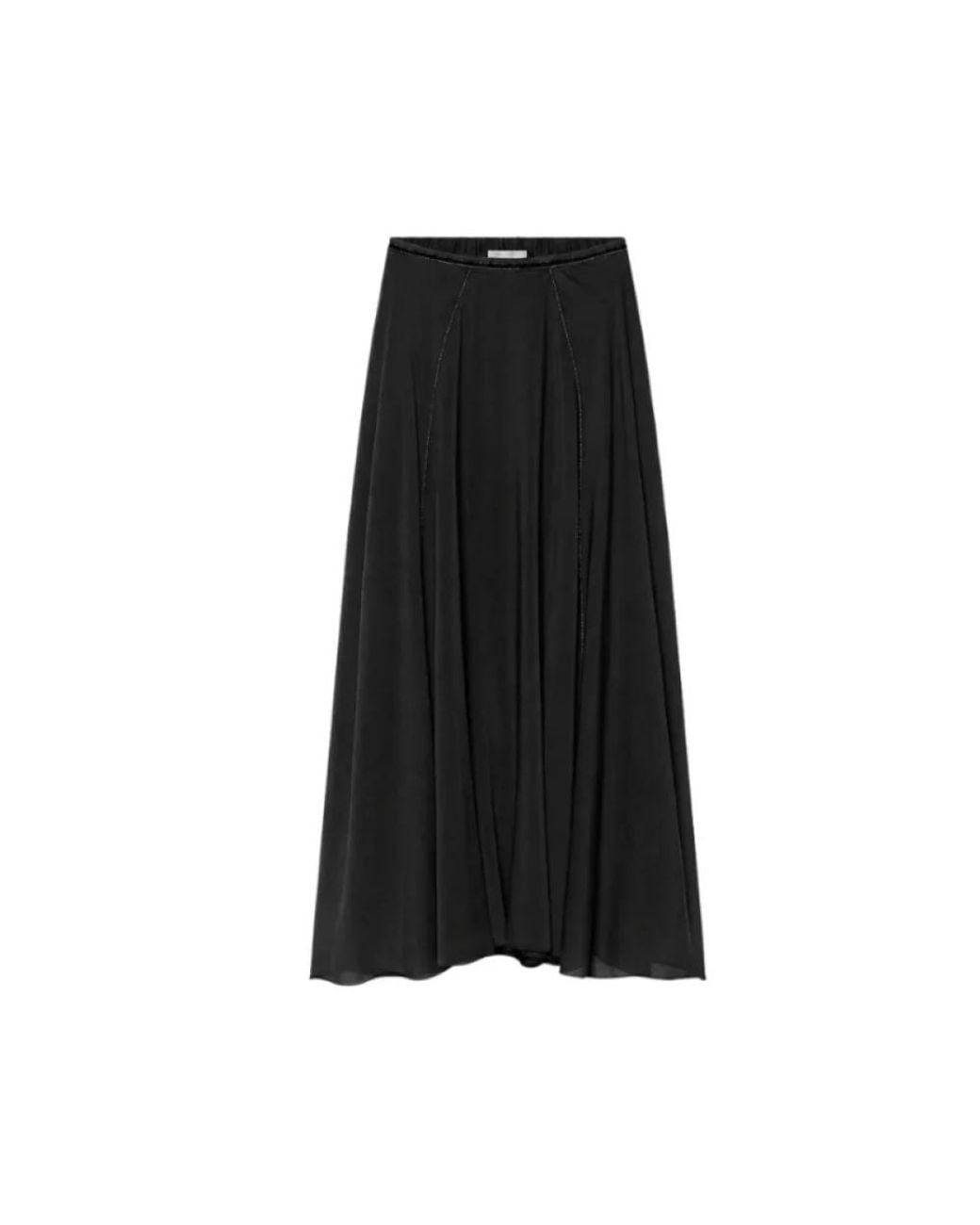 Forte_forte Black Midi Skirts