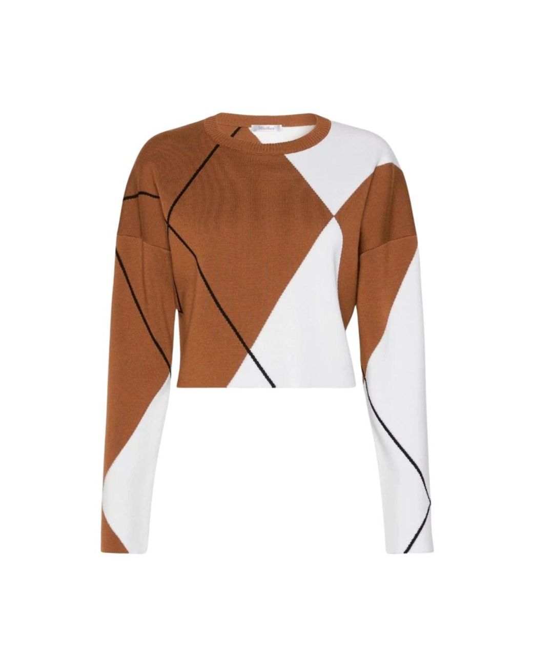 Max Mara Brown Strickware