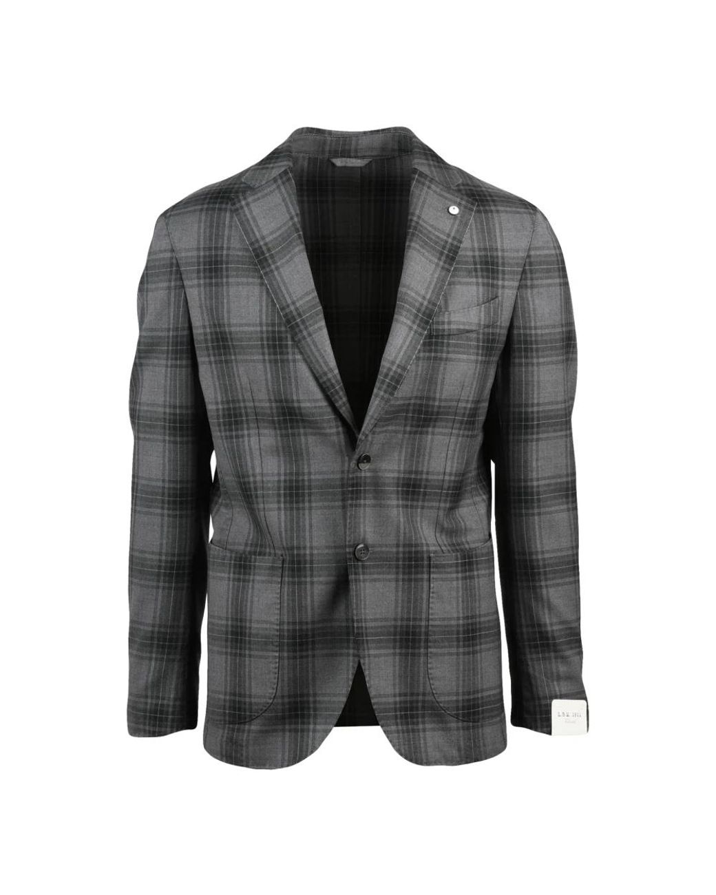L.b.m. 1911 Gray Blazers for men