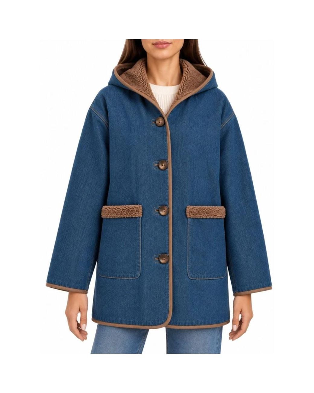 Denim Jackets Marella de color Blue