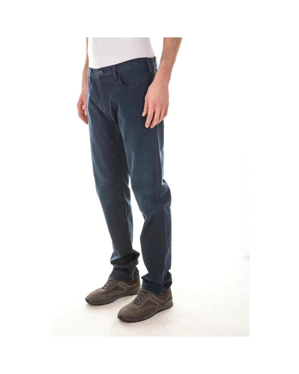 Armani Jeans Blue Straight Fit Jeans for men