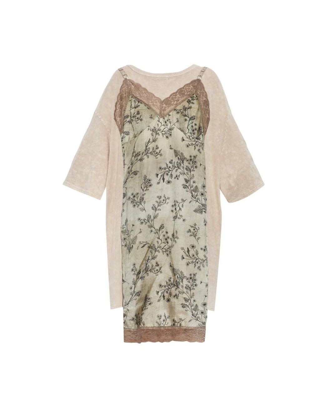 R13 Natural Short Dresses
