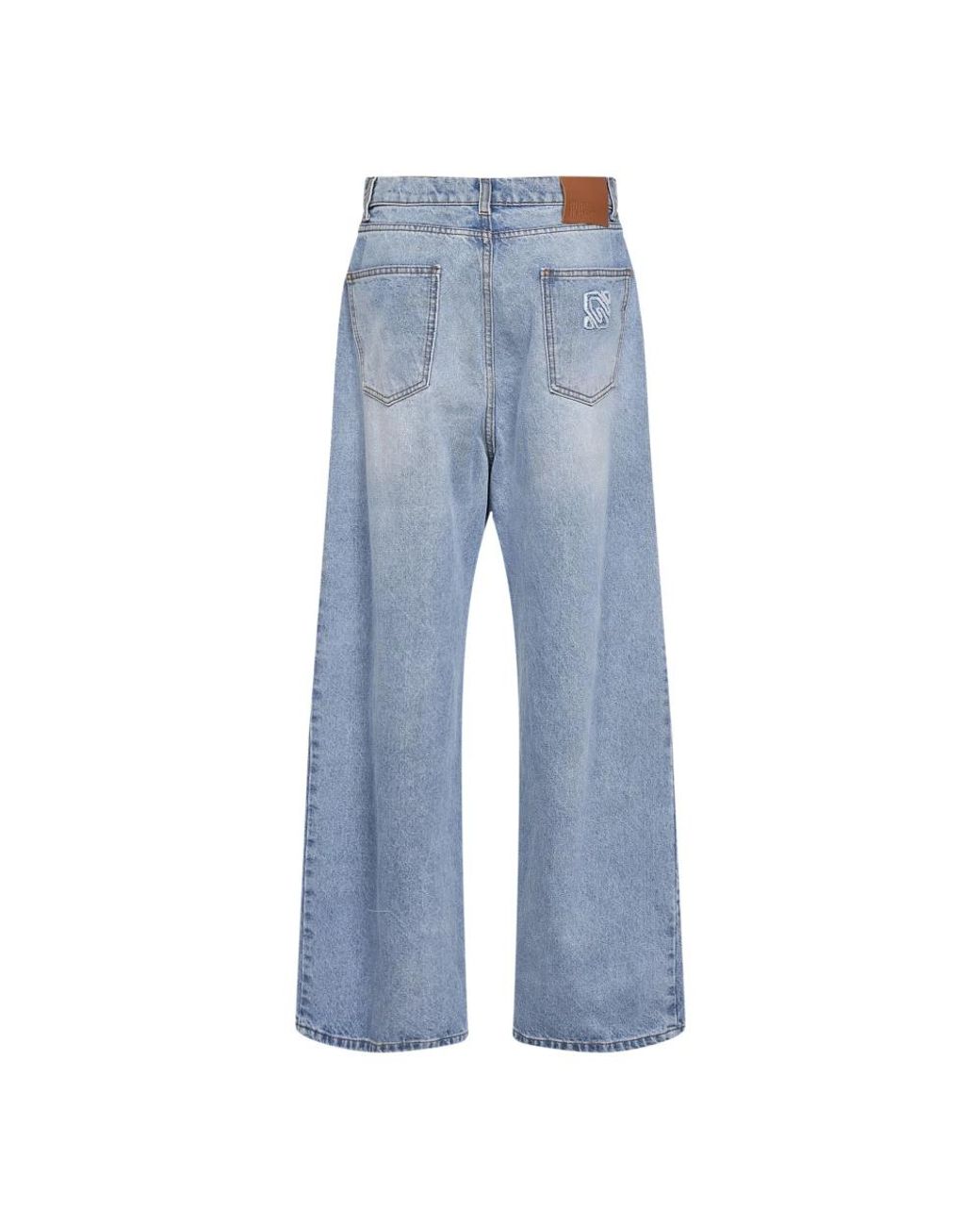 GIUSEPPE DI MORABITO Blue Wide Jeans
