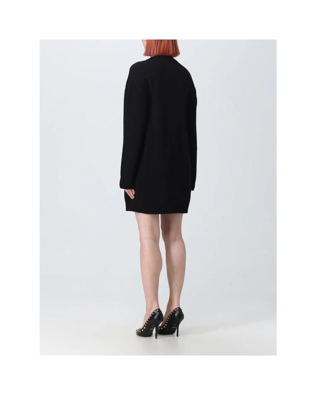 Moschino Black Knitted Dresses