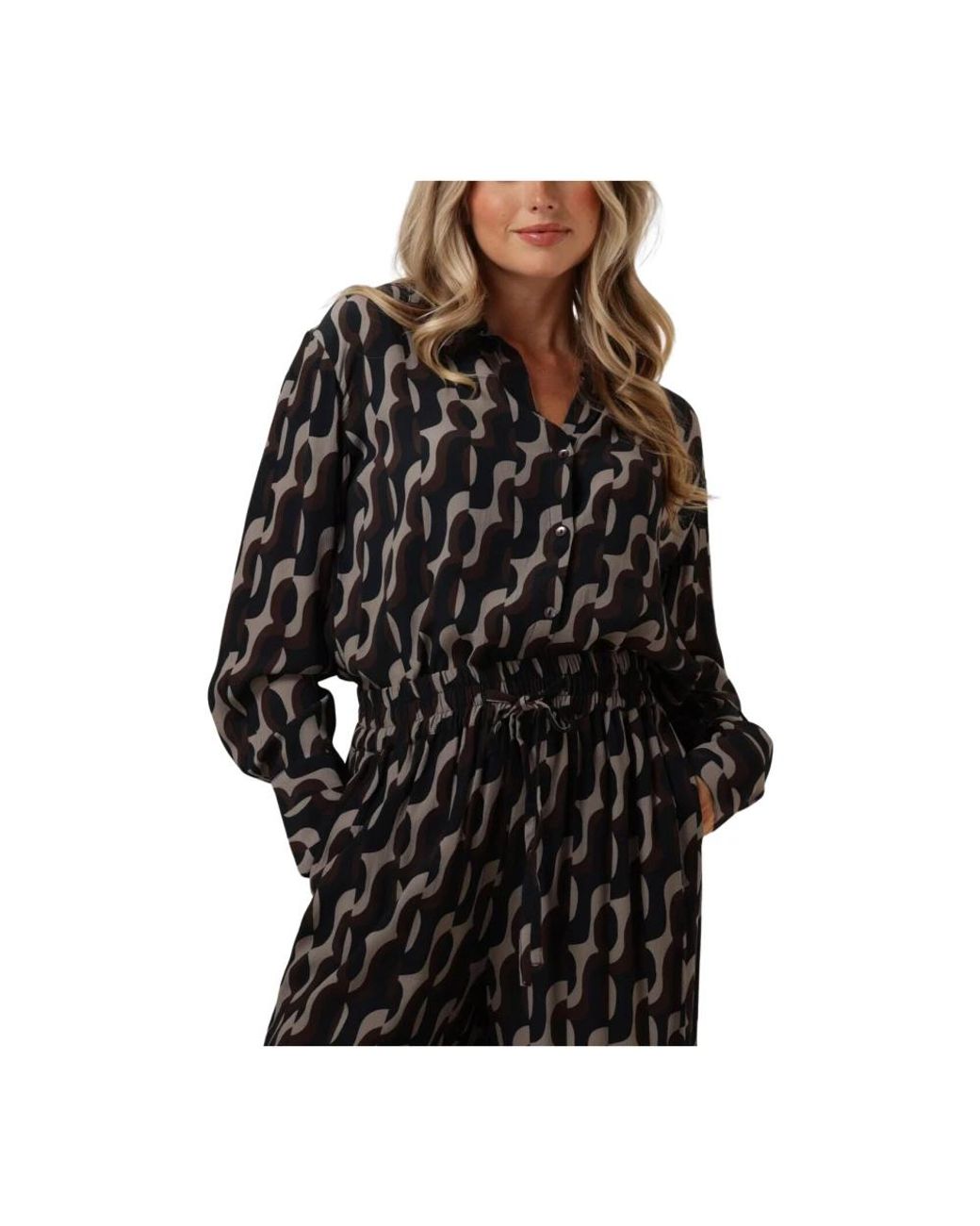 Notre-v Emma Blouse in het Black