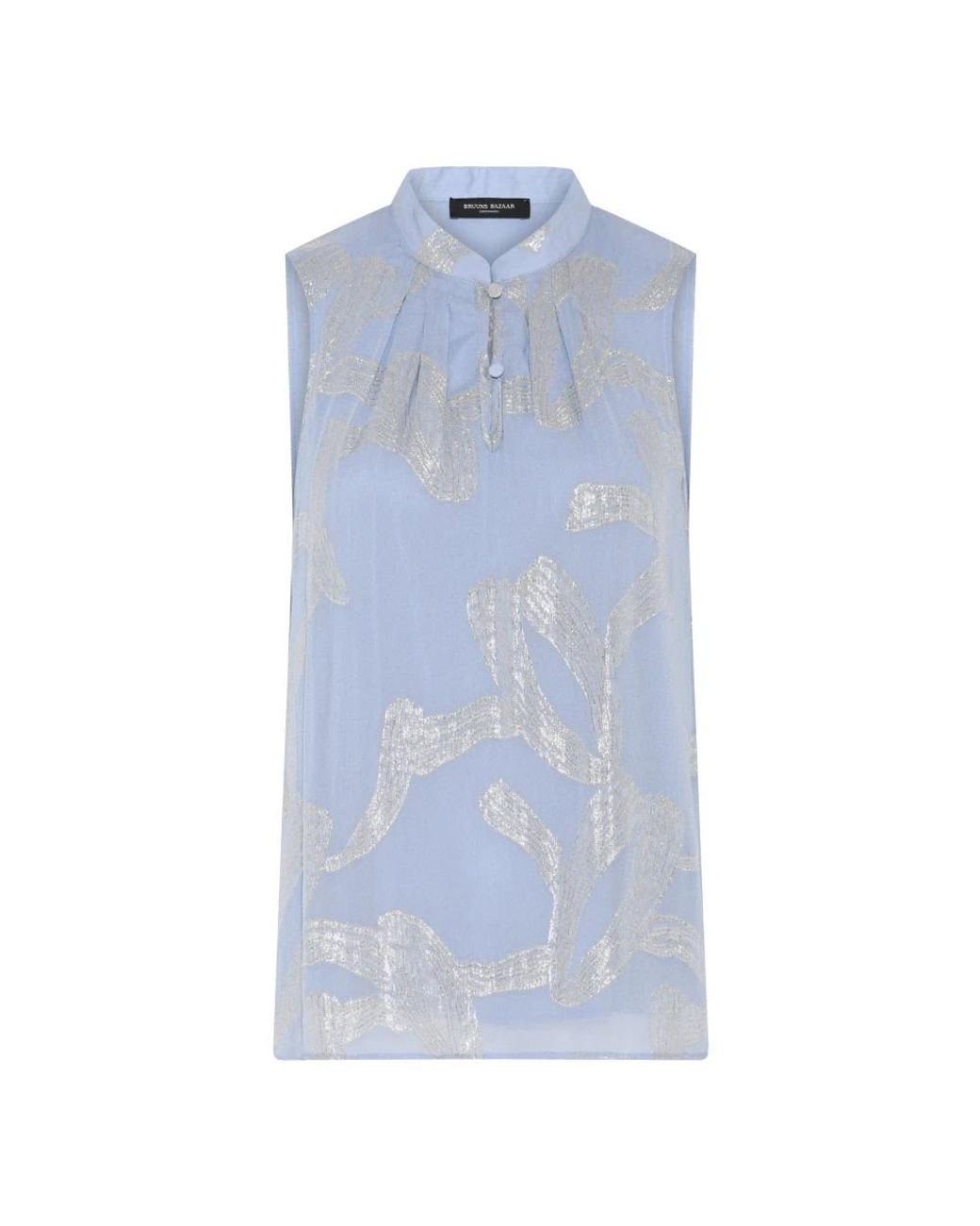 Sleeveless Tops Bruuns Bazaar en coloris Blue