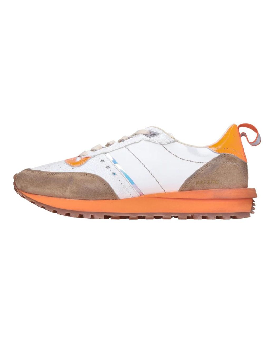 HIDNANDER Leather Trainers in White für Herren