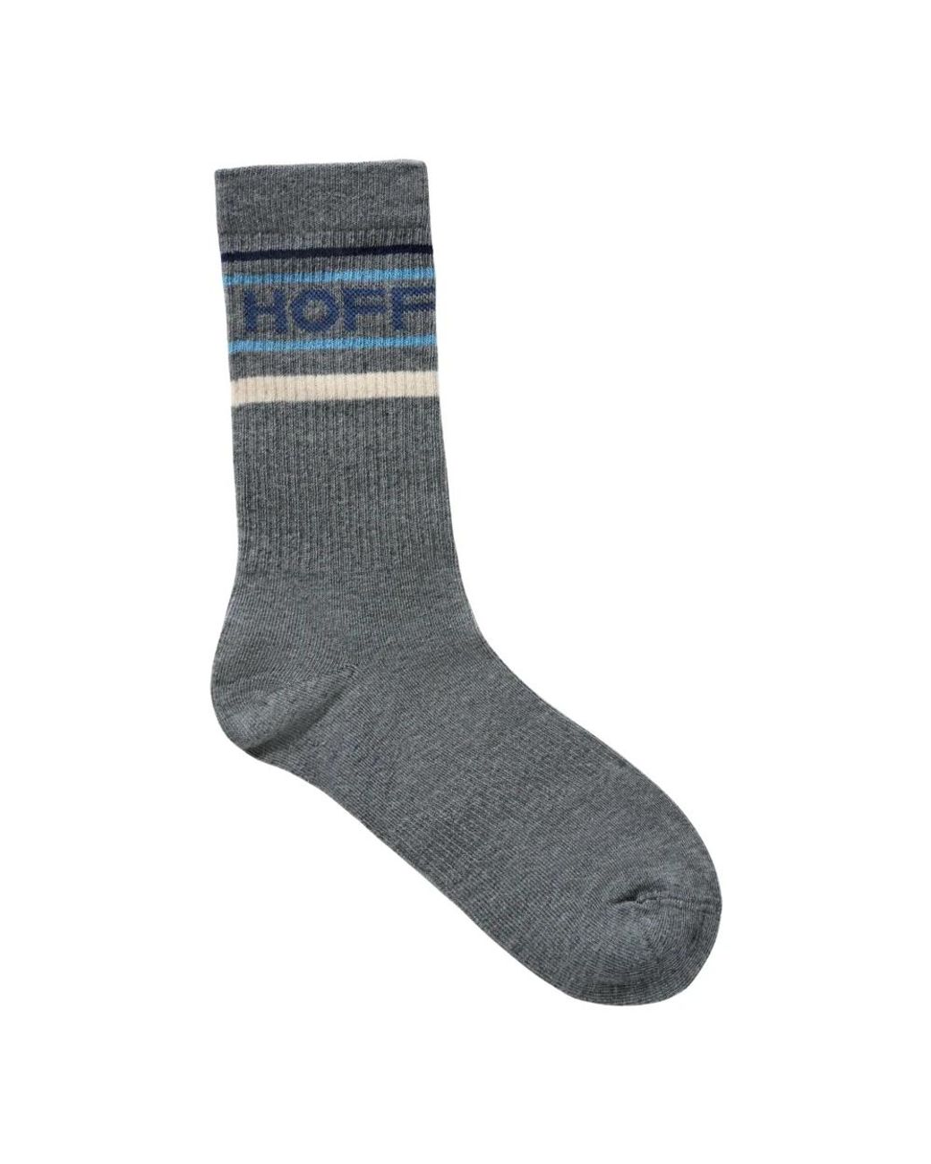 HOFF Ondergoed ,Grijs ,Katoen Grijze Logo Sokken Retro Design in het Gray
