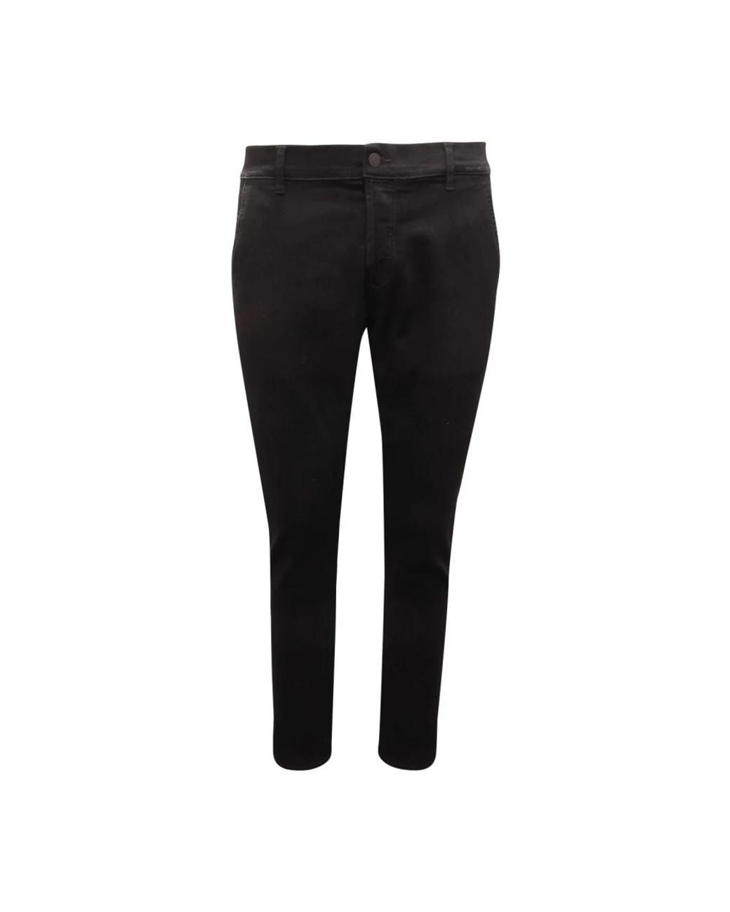 Dondup Black Skinny Trousers for men