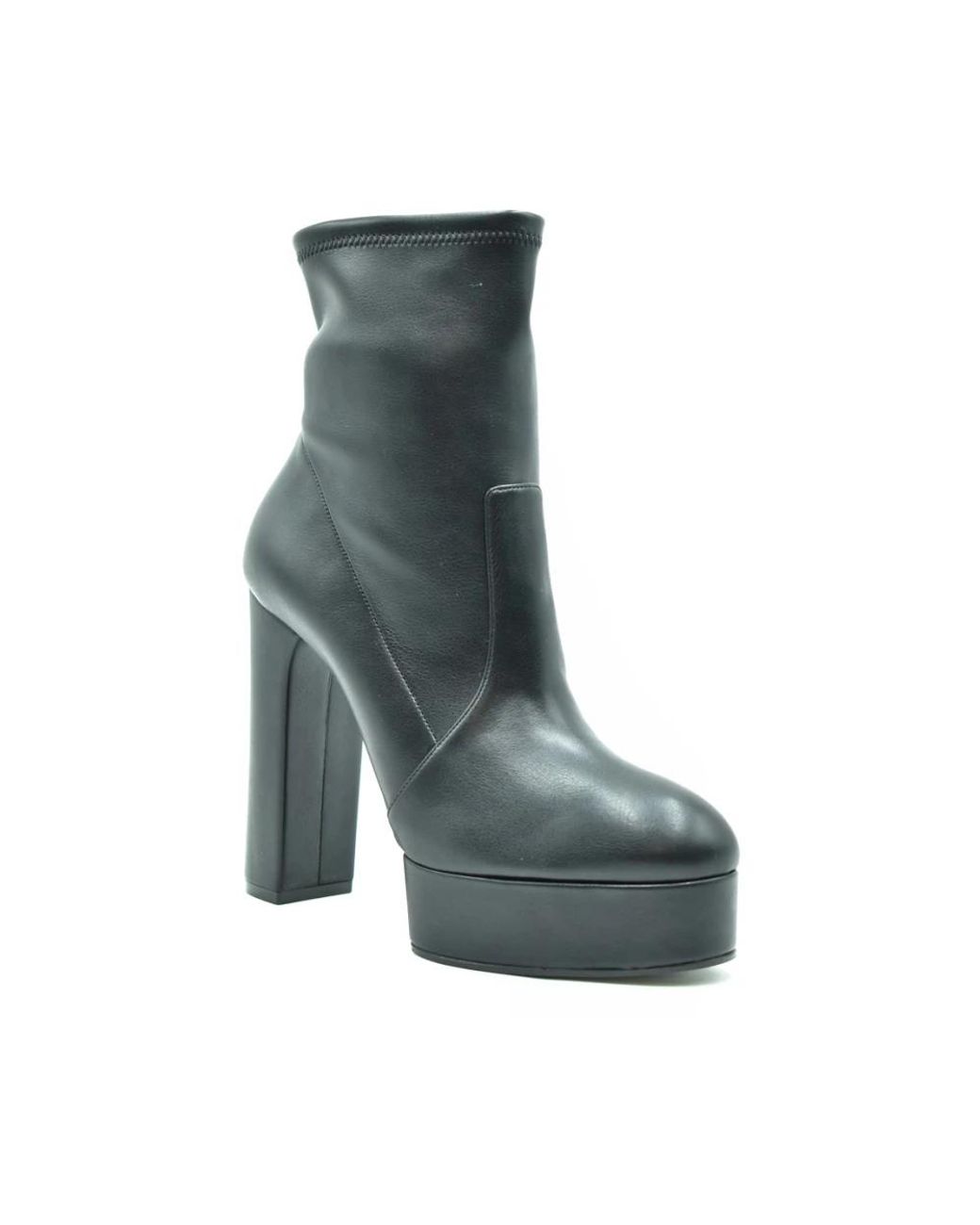 Casadei Gray Heeled Boots