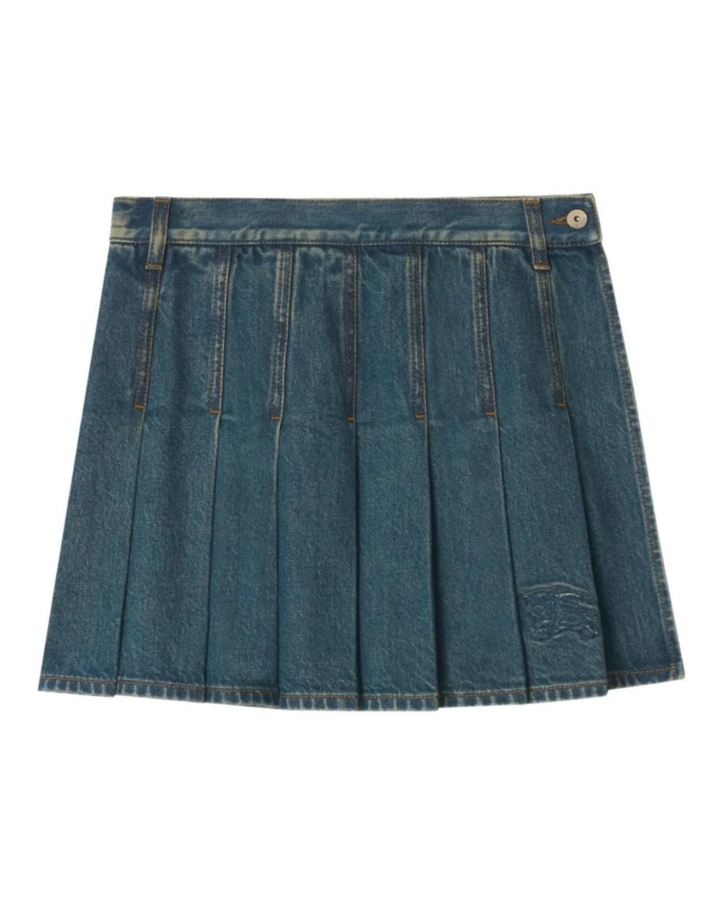 Burberry Blue Denim Skirts