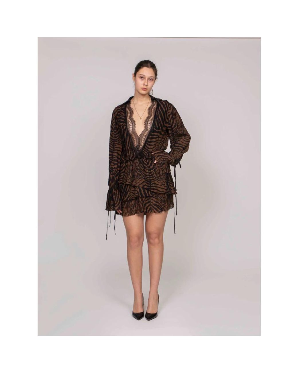 Blumarine Black Short Dresses