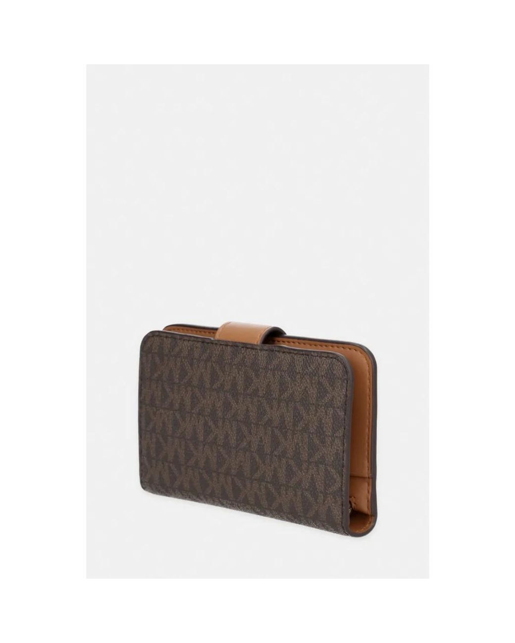 Michael Kors Brown Pop Charm Medium Geldbörse