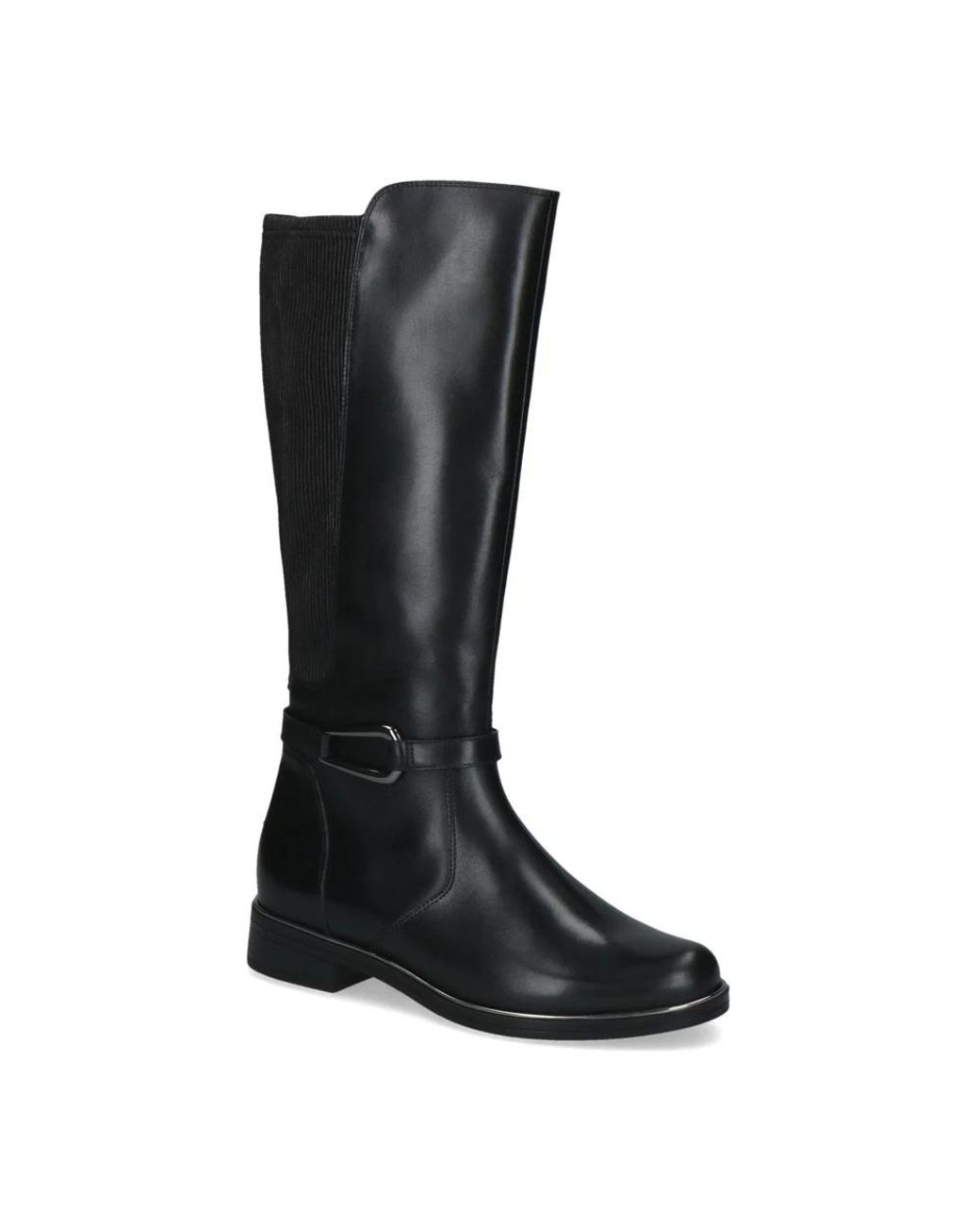 Caprice Black High Boots