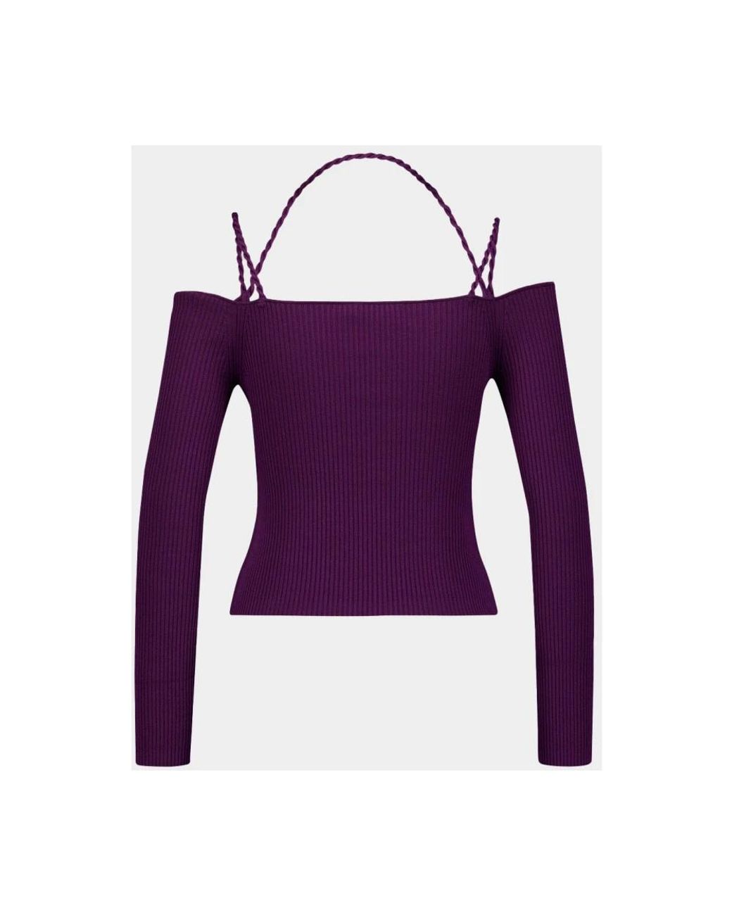 Altuzarra Purple Long Sleeve T-Shirts