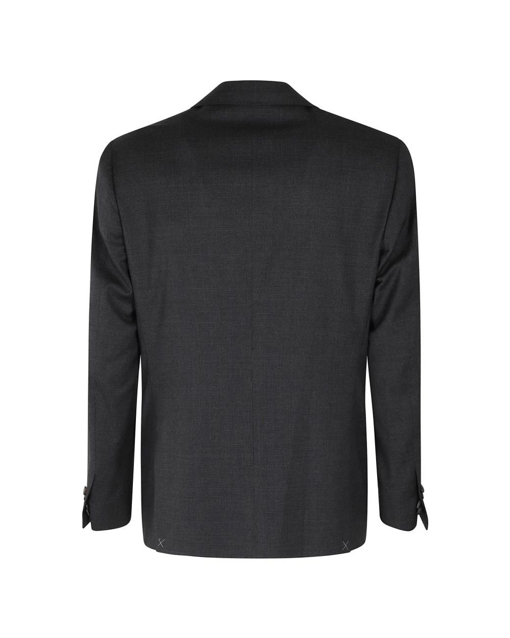 Corneliani Black Single Breasted Suits for men