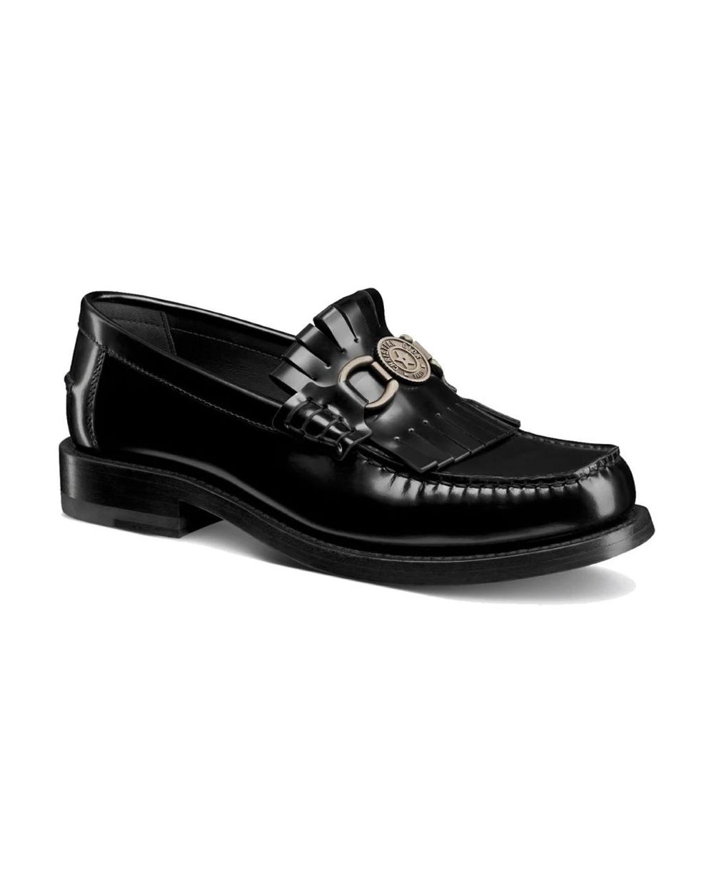 Dior Black Loafers