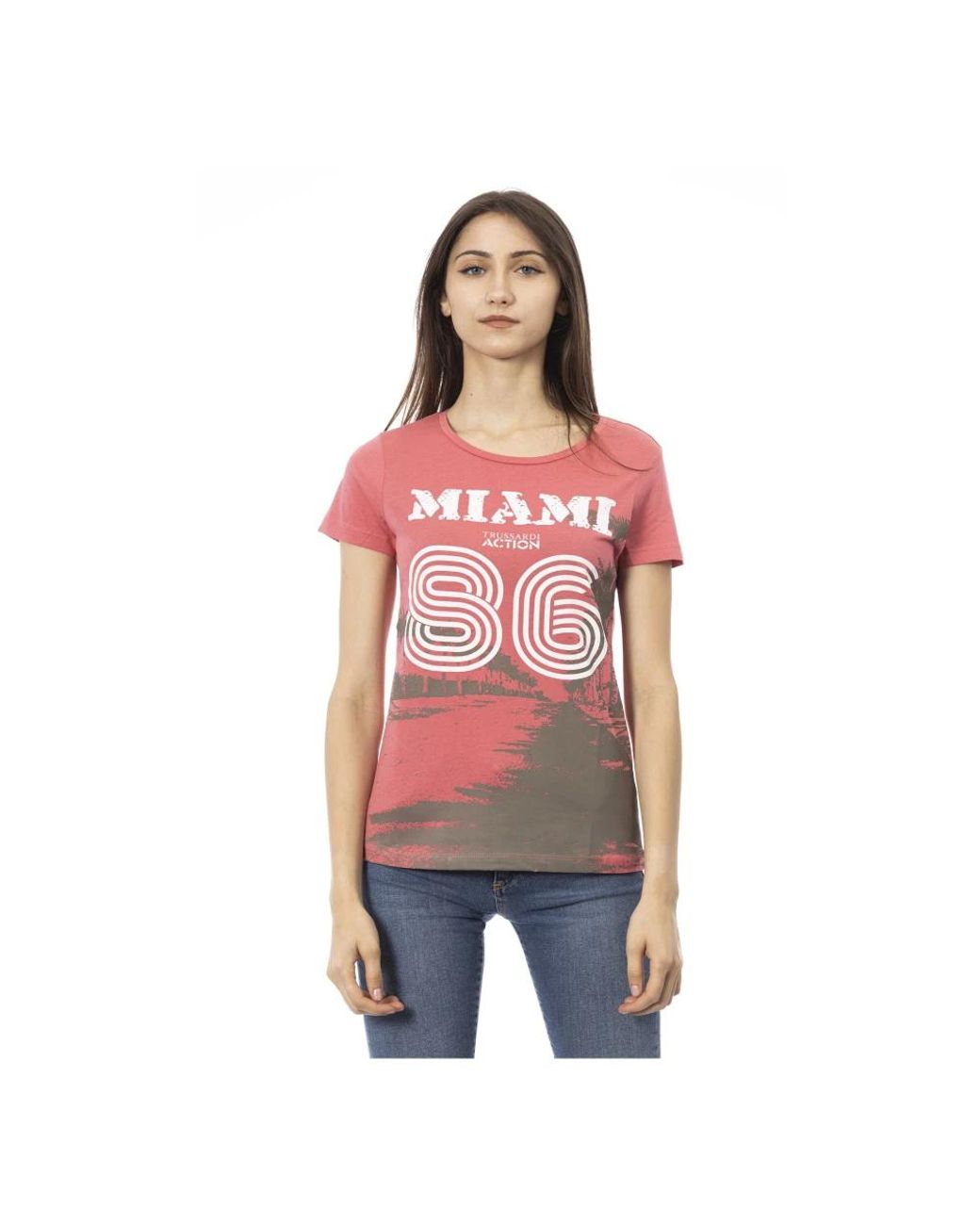 Trussardi Red T-Shirts