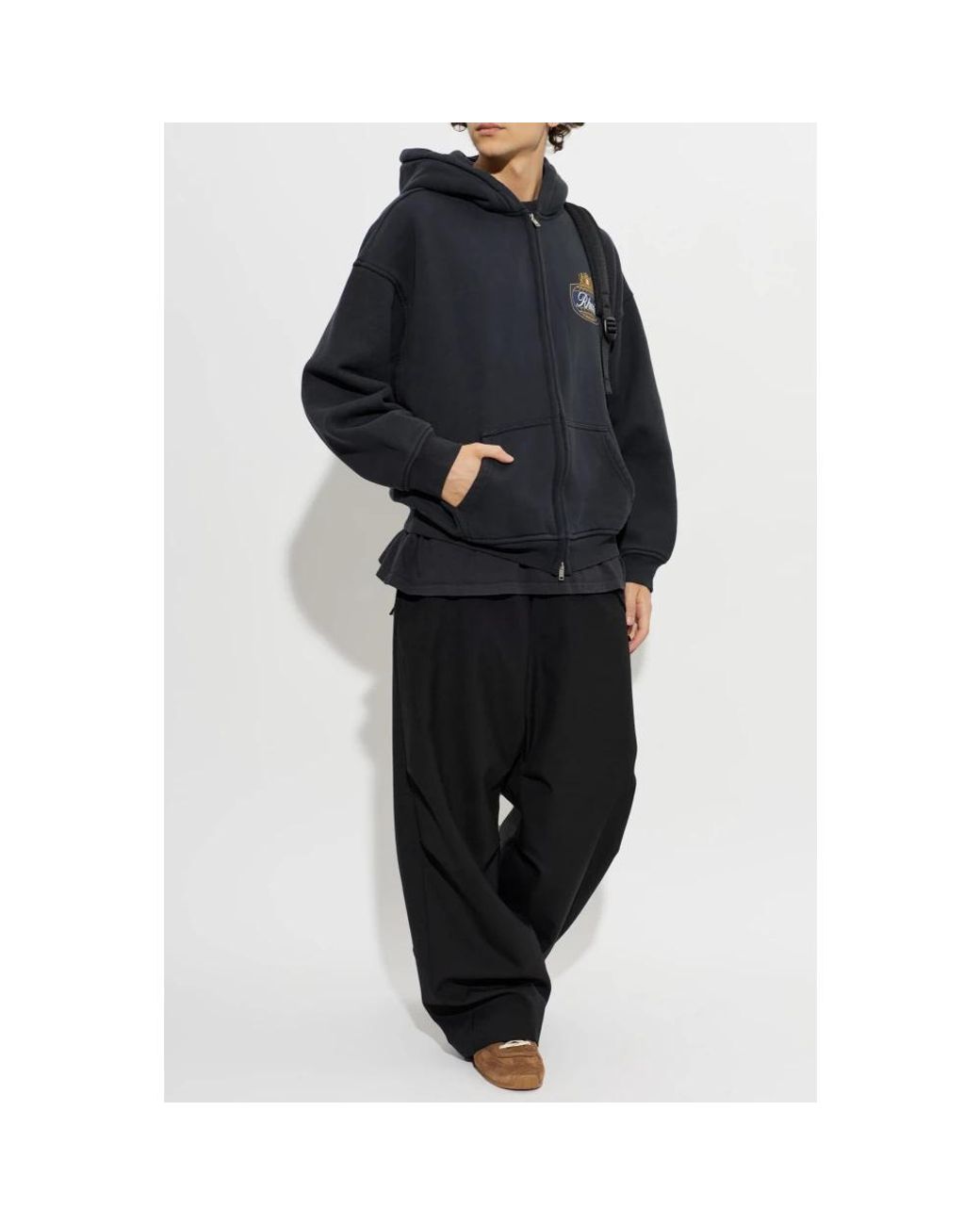 Rhude Blue Zip-Throughs for men