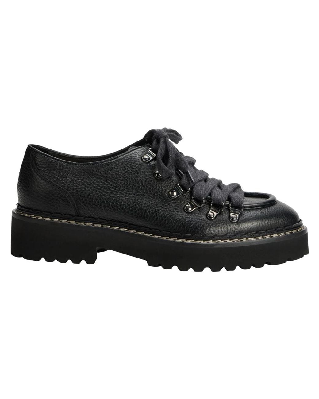Doucal's Black Laced Shoes