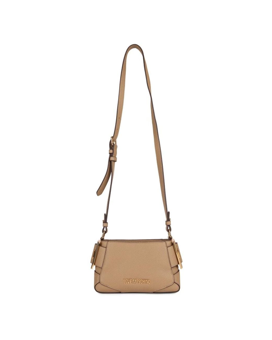 Love Moschino Natural Cross Body Bags