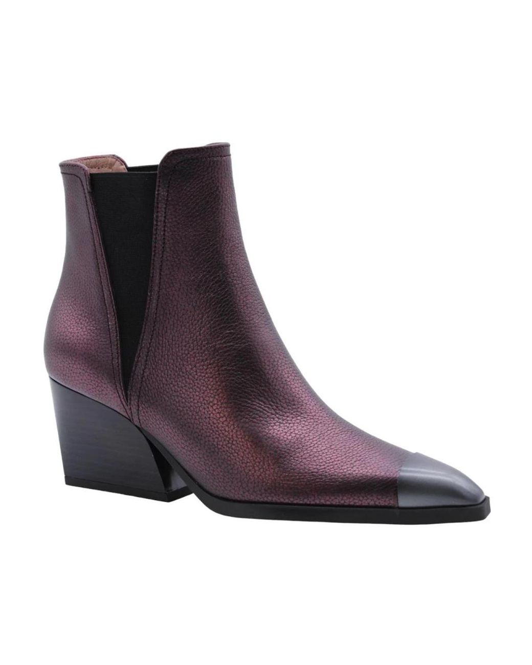Hispanitas Purple Cowboy & Biker Boots