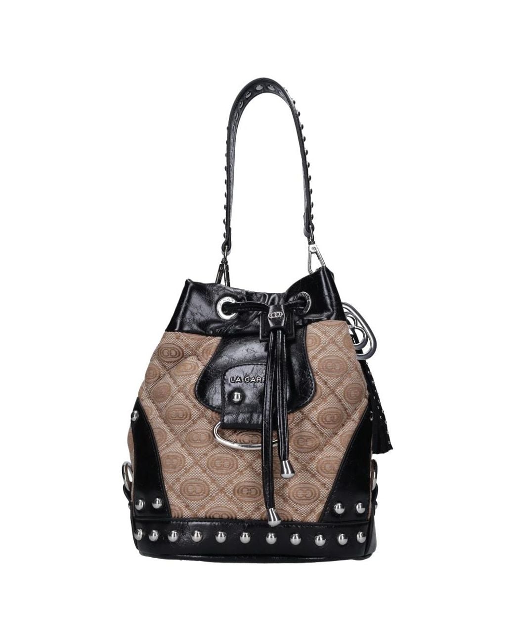 La Carrie Black Bucket Bags