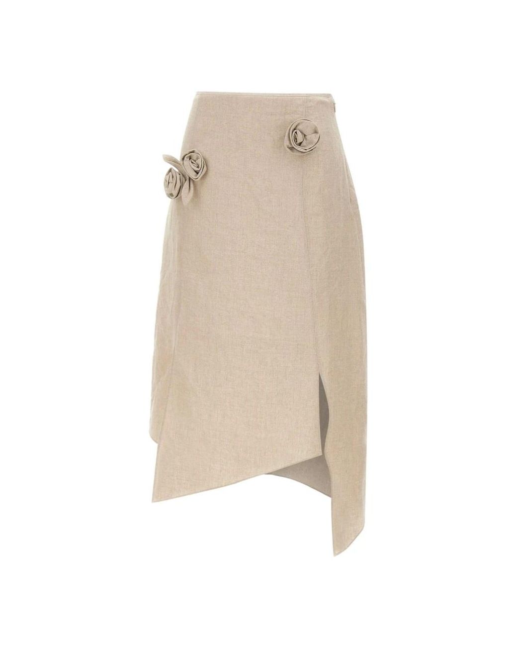 Coperni Natural Midi Skirts