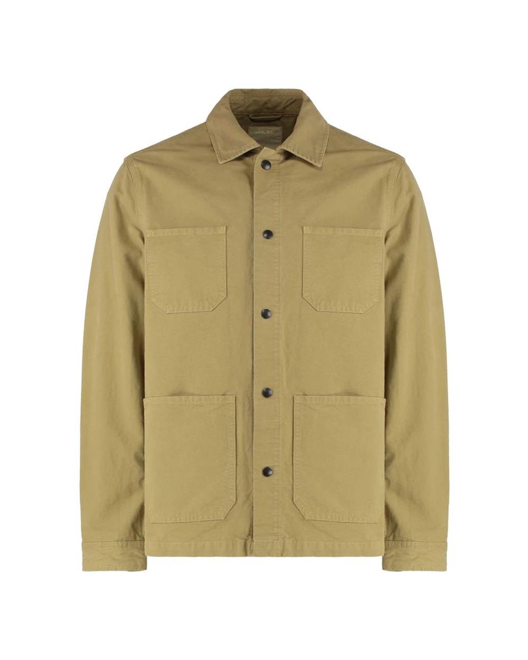 Woolrich Green Light Jackets for men