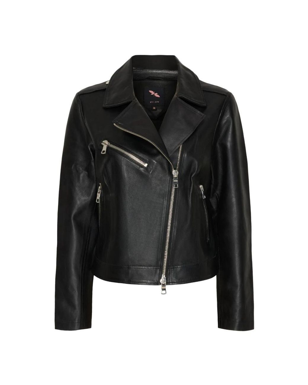 Btfcph Bonded Biker Jacket in het Black