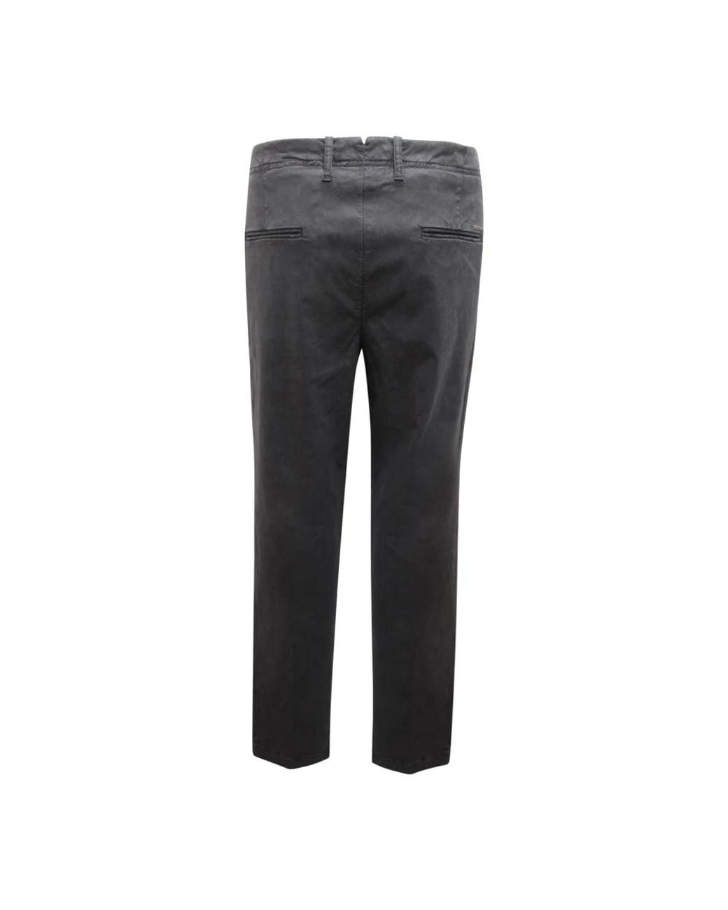 Peserico Gray Slim-Fit Trousers for men