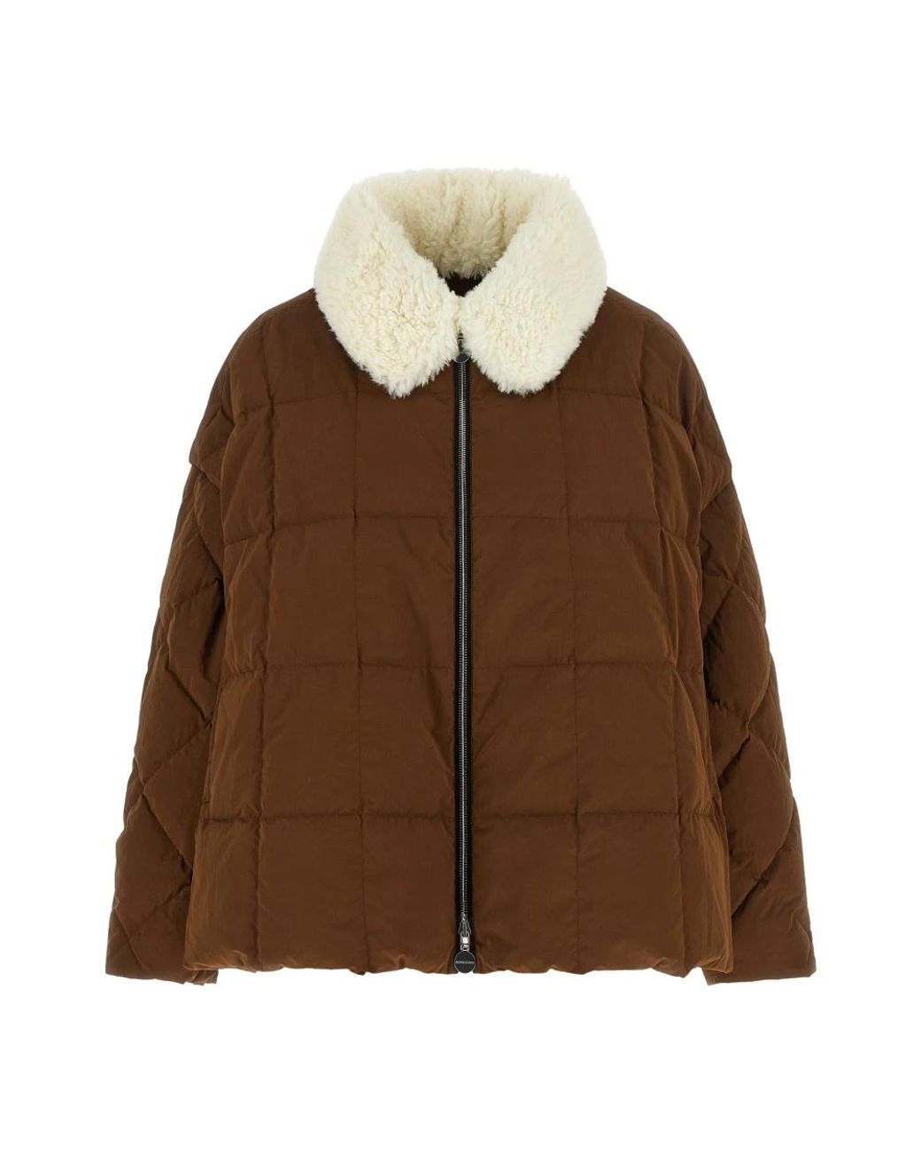 Winter Jackets Ienki Ienki de color Brown