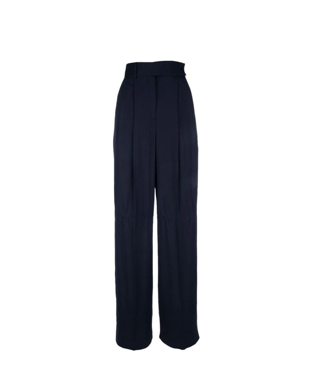 Alberta Ferretti Blue Wide Trousers